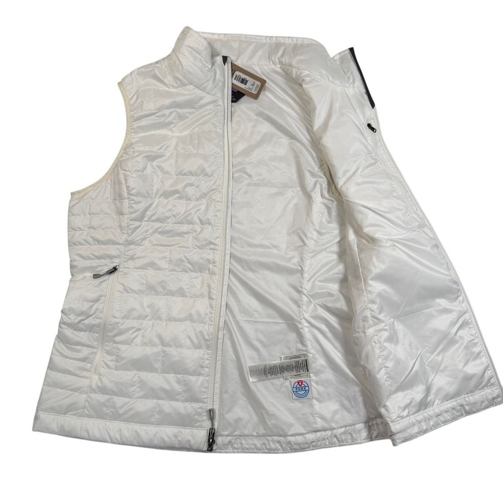 Patagonia Nano Puff Vest Birch White Womens XL NWT 84247 FA23 Quilted Puffer - Picture 12 of 13